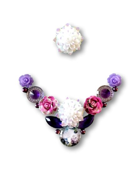 Gemcluster Bling Jewel Rozen Strass Steentjes ijskristal Elza cabochon DIY Sieraden Kindergrime .com 9000