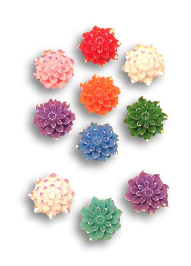 Gemcluster Bling Jewel Rozen Strass Steentjes ijskristal Elza DIY Sieraden Kindergrime .com