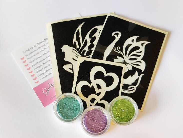 glittertattoosetje