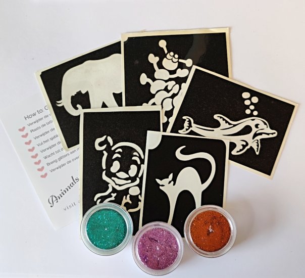 glittertattoosetje