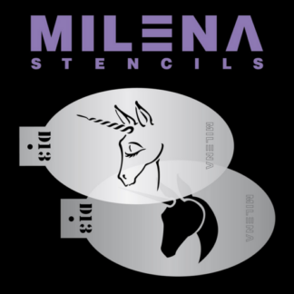 Events D13 Milena Stencils Dromerige Unicorn
