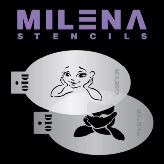 Events D10 Milena stencils Prinses set