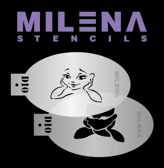 Events D10 Milena stencils Prinses set