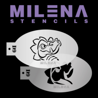 Events Milena stencils Draak D9 set