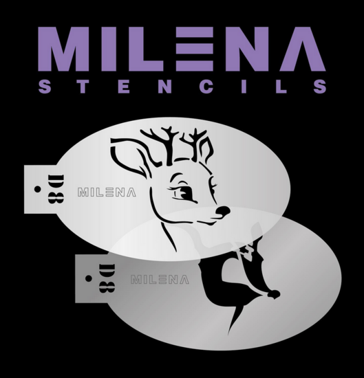 Events Milena stencils Hertje D8 set