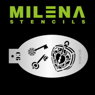 Events Milena Potekhina Stencil C6 Slot Sleutel Key Lock