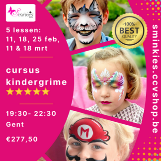 cursus kindergrime bij in Gent