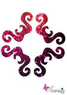 4W Glittertattoo Sjabloon Y-Body
