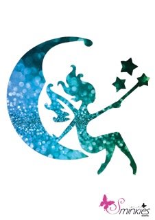 Moon fairy Glittertattoo Sjabloon Y-Body