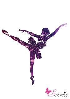 Fairy sitting Glittertattoo Sjabloon Y-Body