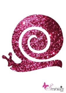 Snail glittertattoo sjabloon Y-Body
