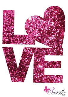 Love glittertattoo sjabloon Y-Body