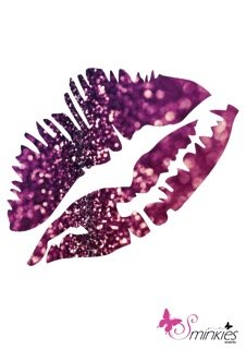 Kiss glittertattoo sjabloon Y-Body