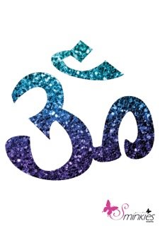Ohm glittertattoo sjabloon Y-Body