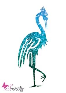 Stork Glittertattoo Sjabloon Y-Body