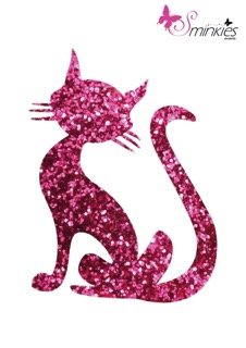 Cat Glittertattoo Sjabloon Y-Body