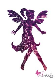 Fairy girl Glittertattoo Sjabloon Y-Body