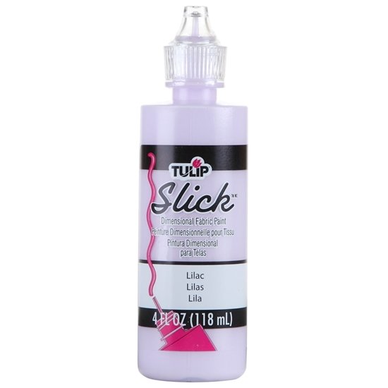 Slick Lilac Tulip Dimensionale Fabric Paint gem clusteren