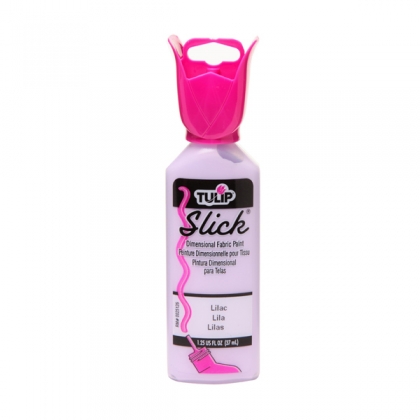 Slick Lilac Tulip Dimensionale Fabric Paint gem clusteren