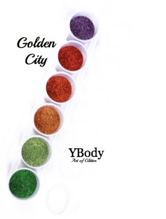 Golden City Six Pack Glitters YBody