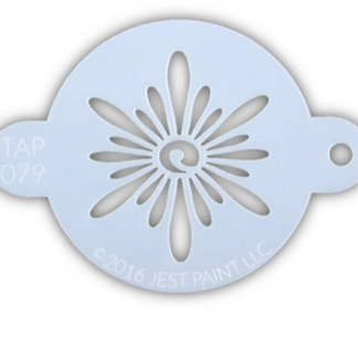 TAP Stencil Ornate Sun 079