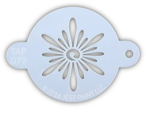 TAP Stencil Ornate Sun 079