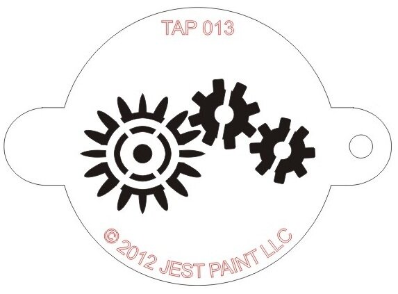 TAP Stencil Robotic Gears 013