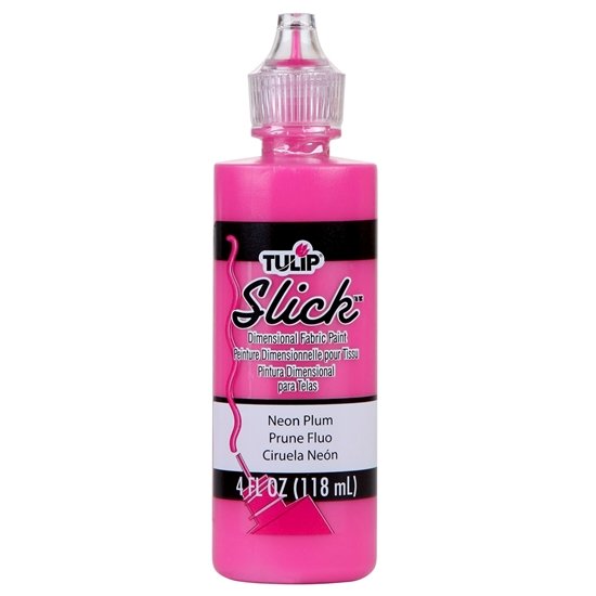 TULIP-Neon Plum Dimensional Fabric Paint -Events
